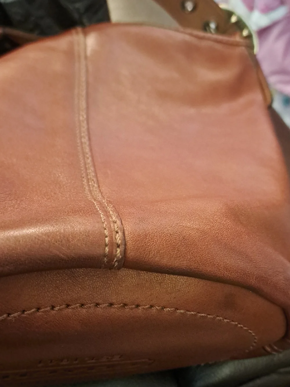 Coach Bleecker Tattersall Duffle Bucket Bag 2007 Clean N Stunning - Picture 13 of 16